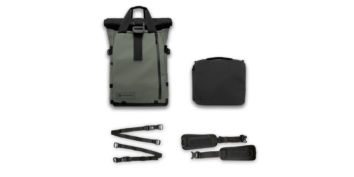 plecak fotograficzny wandrd prvke 21 photo bundle zielony