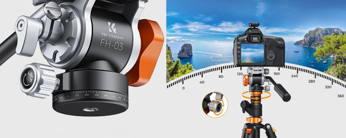 głowica video k&f concept fh-03