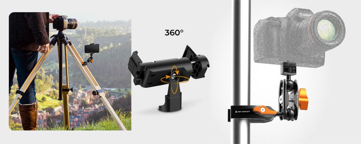 ramię montażowe z uchwytem k&f concept ms13