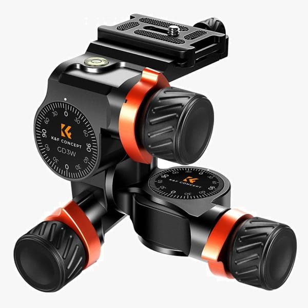 głowica 3d z przekładnią zebątą k&f concept gd3w