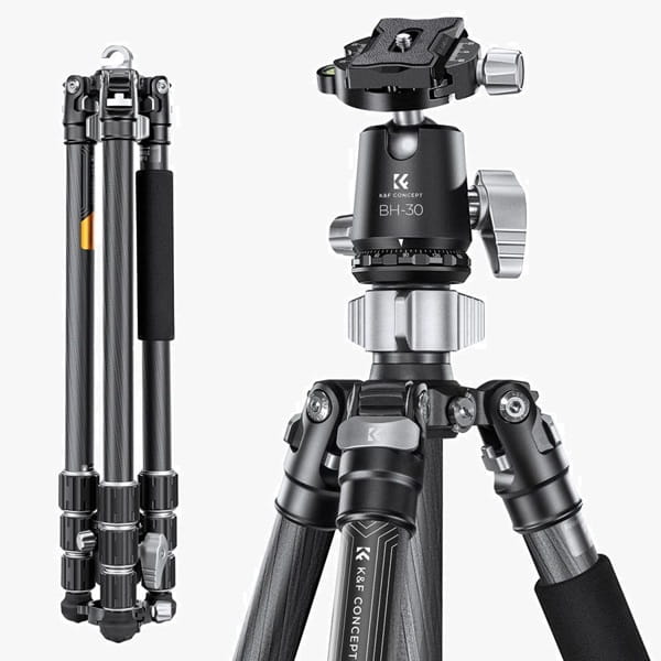 statyw k&f concept x254c4 z głowicą kulową bh-30