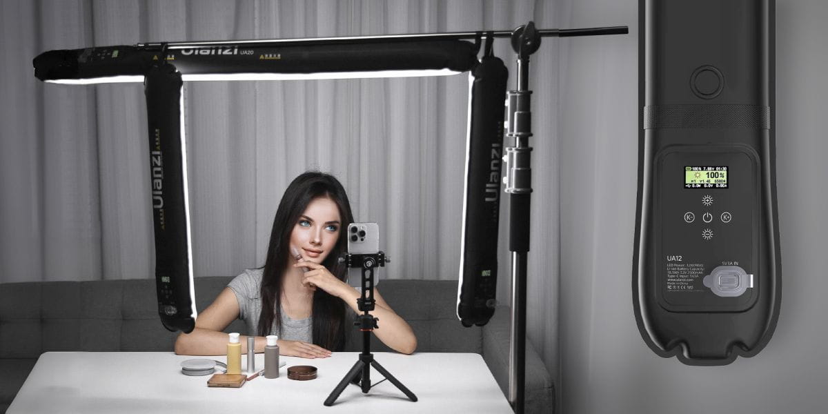 lampa led ulanzi ua20 - wb (2700 k - 6500 k)