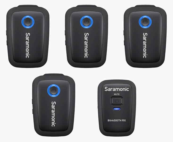 zestaw do bezprzewodwej transmisji dźwięku saramonic blink500 t4