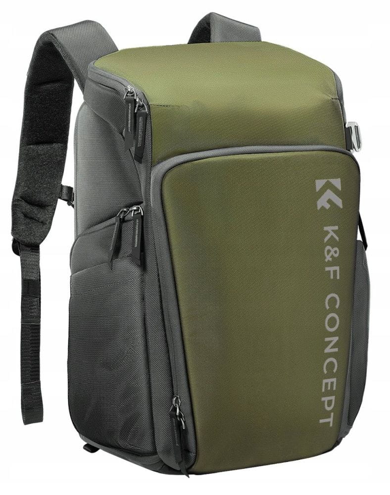 plecak fotograficzny k&f concept zielony 25l