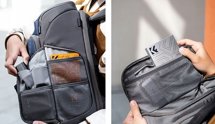 plecak fotograficzny k&f concept niebieski 25l
