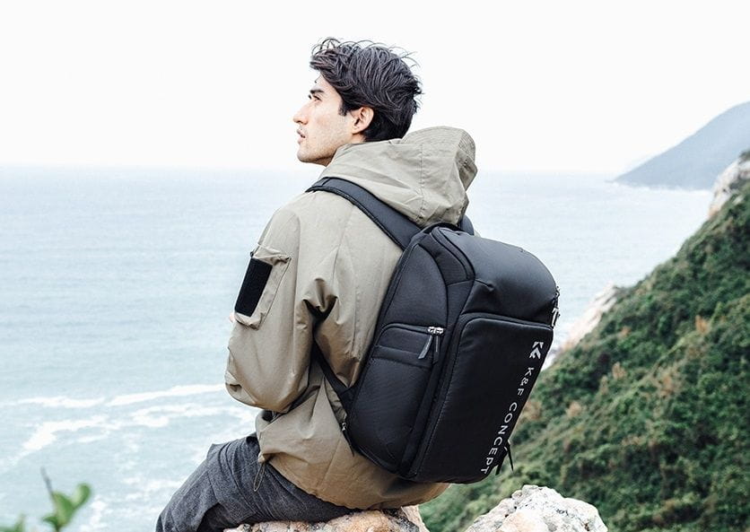 plecak fotograficzny k&f concept czarny 25l