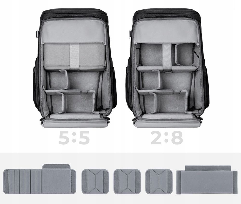 plecak fotograficzny k&f concept czarny 25l