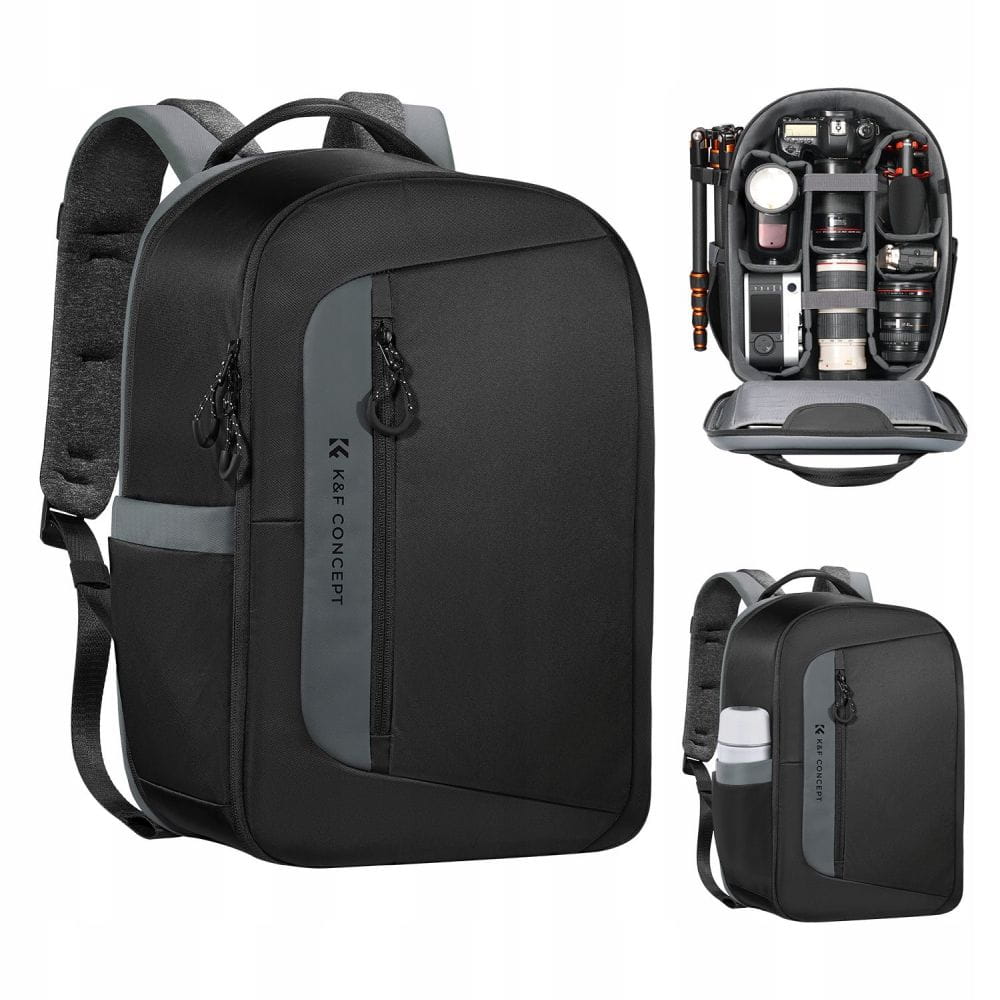 plecak fotograficzny k&f concept 22l czarny