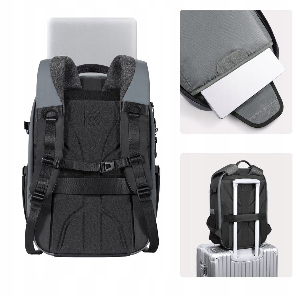 plecak fotograficzny k&f concept 22l czarny