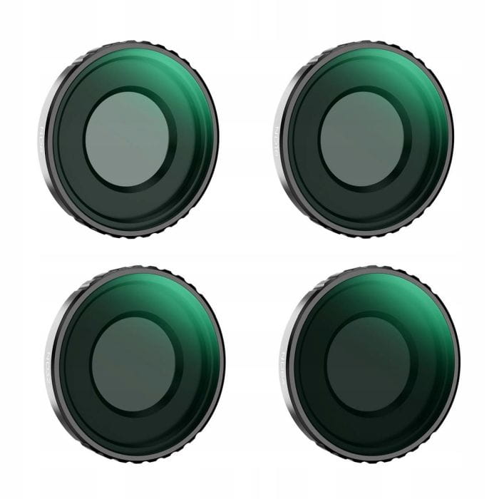 zestaw filtrów 4w1 k&f concept do dji osmo action 4