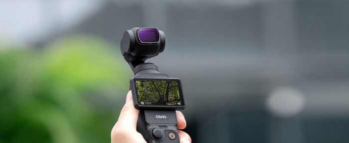 zestaw filtrów 4w1 k&f concept do dji osmo pocket 3