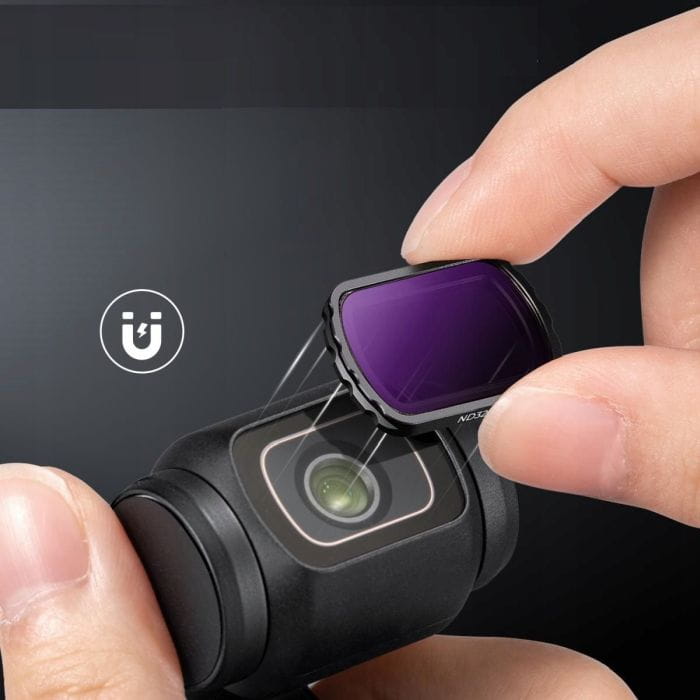zestaw filtrów 4w1 k&f concept do dji osmo pocket 3