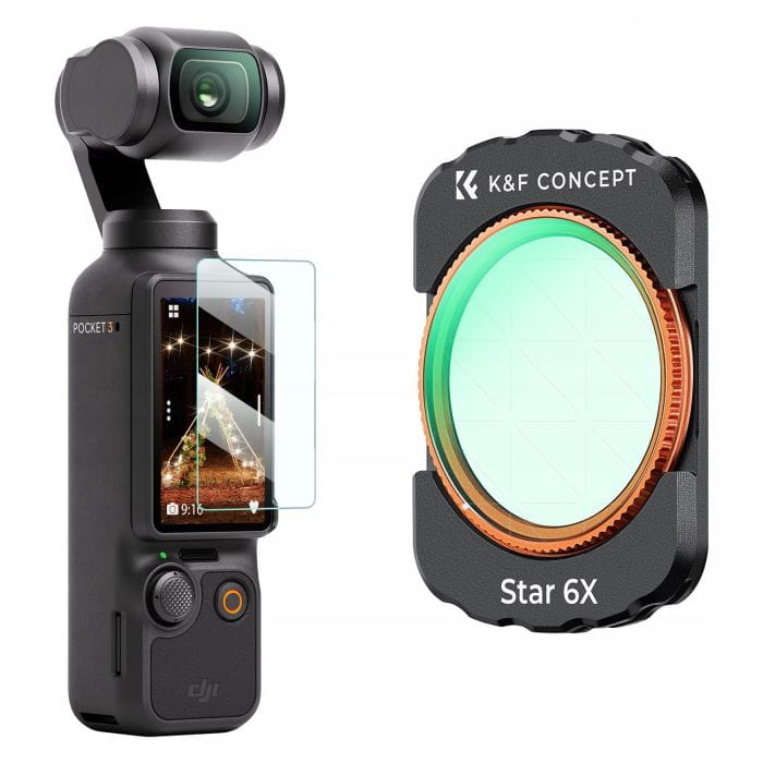 filtr magnetyczny gwiazdka k&f concept do dji osmo pocket 3