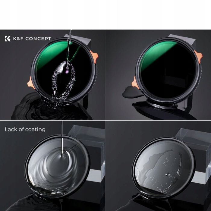 filtr hybrydowy k&f concept 2w1 52mm