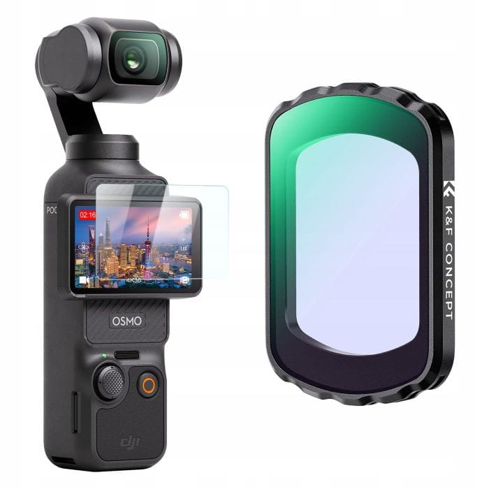 filtr nocny soczewka k&f concept k&f do dji osmo pocket 3