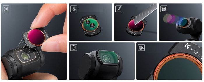 filtr anamorficzny do kamer dji osmo pocket 3