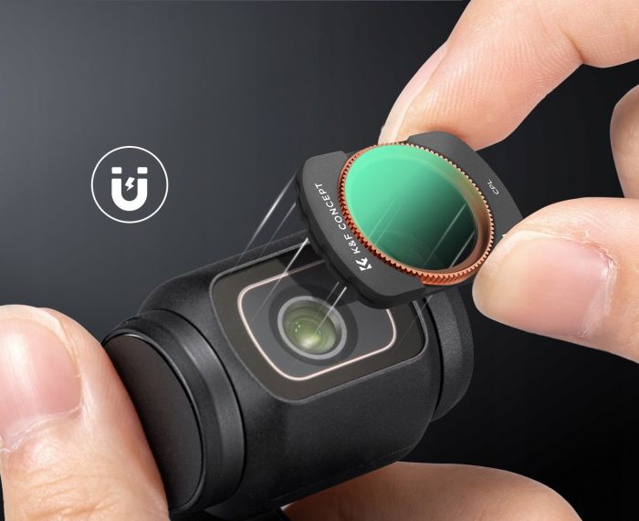 filtr polaryzacyjny k&f concept wielopowłokowy do dji osmo pocket 3