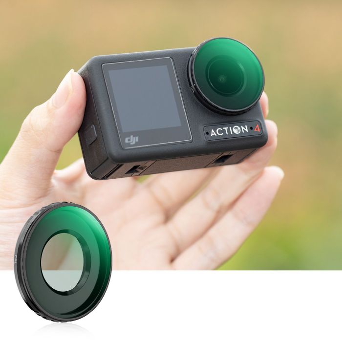 filtr polaryzacyjny cpl k&f concept 8k nano-x do dji osmo action 4