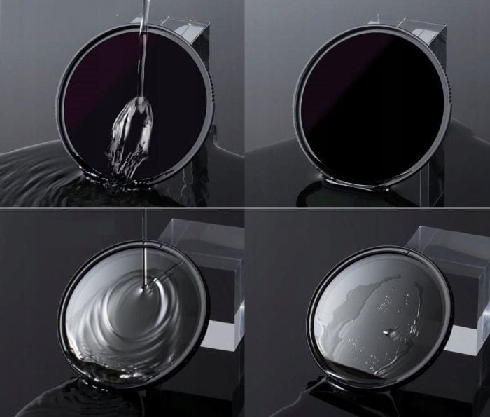 filtr słoneczny k&f concept do fotografii zaćmienia 62mm