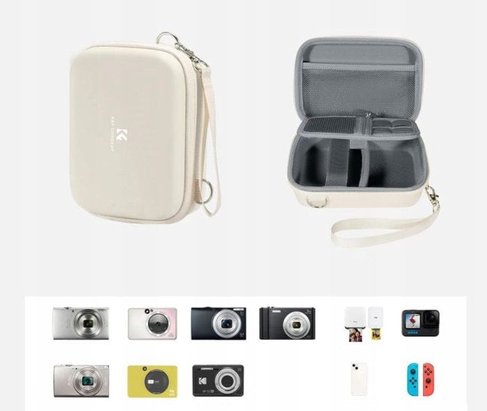 torba k&f concept na aparat/ kamerę sportową biała