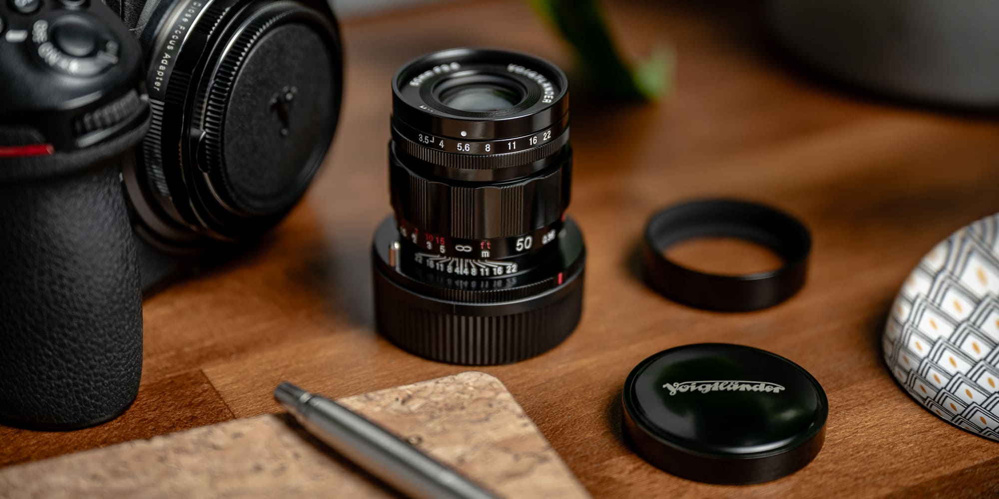 voigtlander apo lanthar ii 50 mm f/3,5 do leica m - czarny