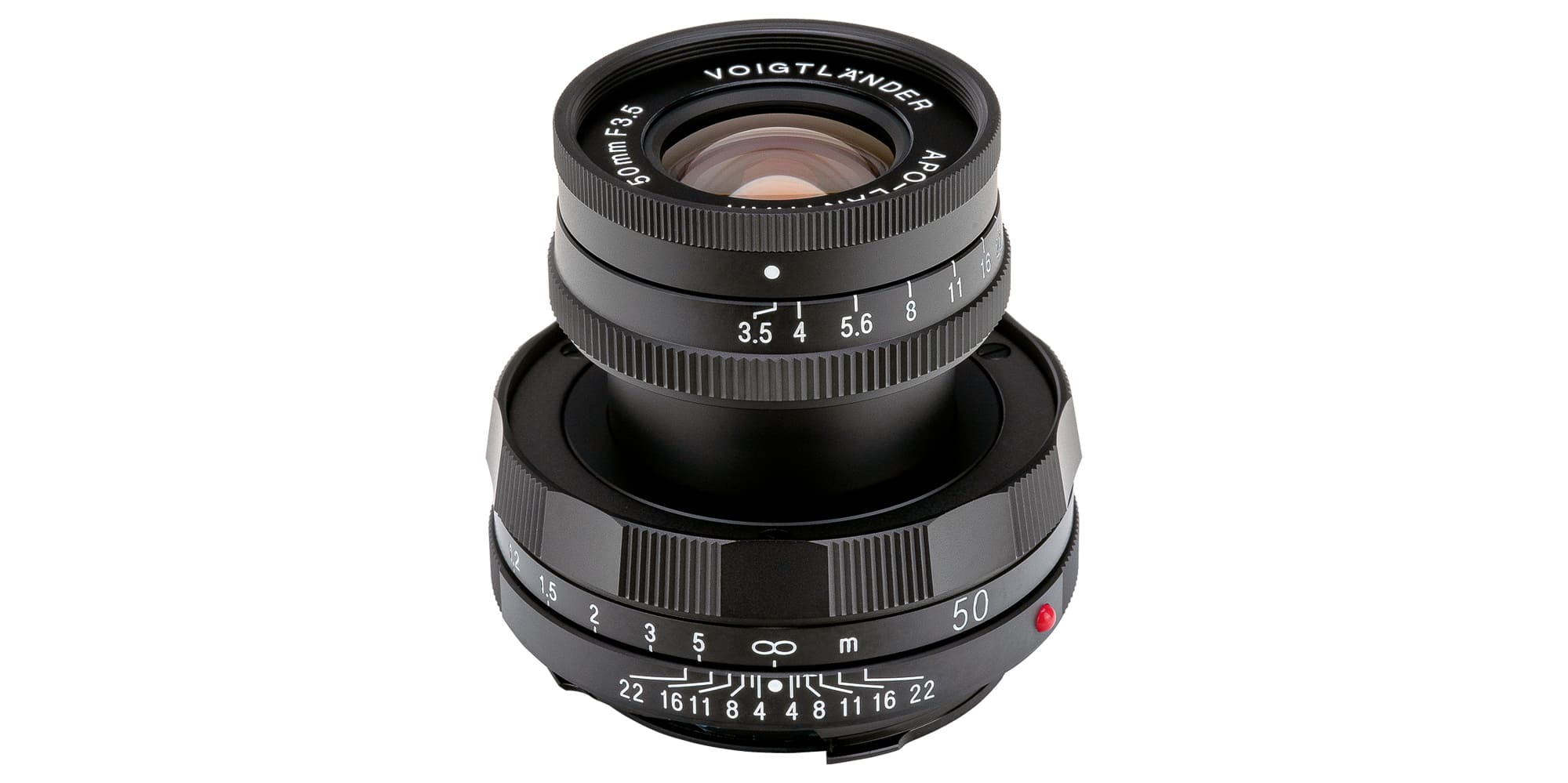 obiektyw voigtlander apo lanthar i 50 mm f/3,5 do leica m - czarny