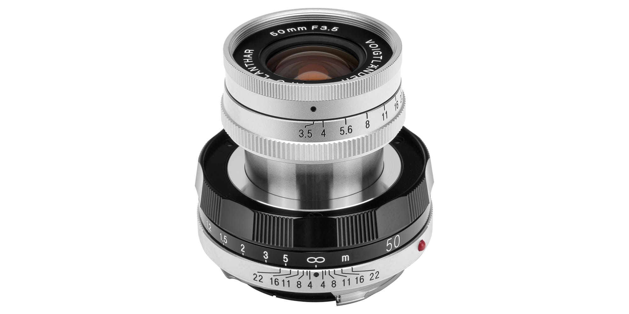 obiektyw voigtlander apo lanthar i 50 mm f/3,5 do leica m - srebrny