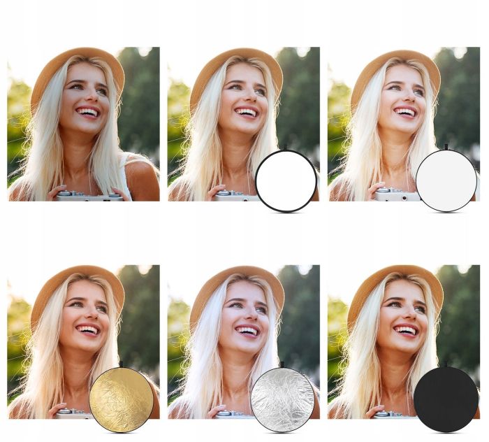 blenda fotograficzna okrągła k&f concept 80 cm