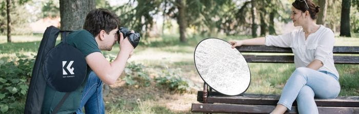 blenda fotograficzna okrągła k&f concept 56cm