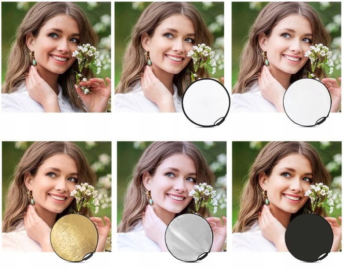 blenda fotograficzna z uchwytem k&f concept 80cm