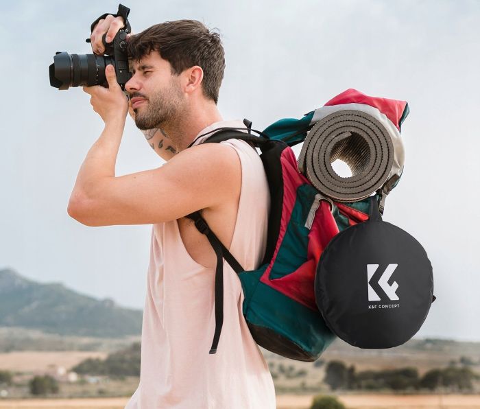 blenda fotograficzna z uchwytem k&f concept 80cm