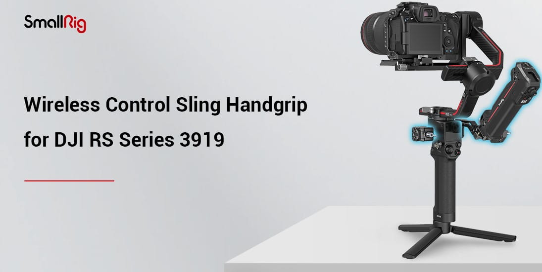 smallrig 3919 sling handgrip with wireless control dji rs series