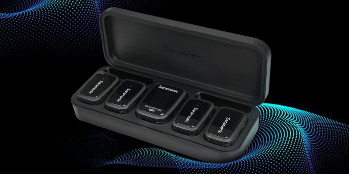 zestaw bezprzewodowej transmisji dźwięku saramonic blink500 prox b8