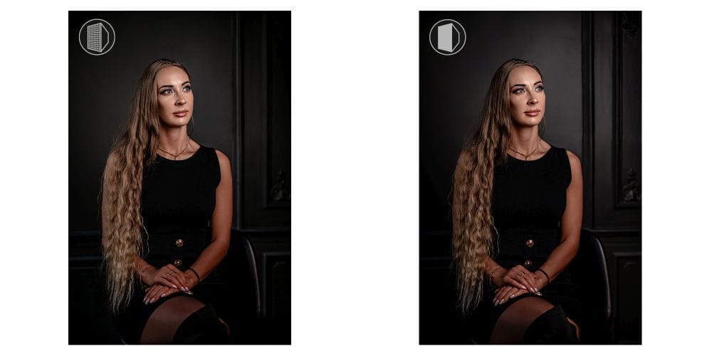 softbox prostokątny newell 35 x 140 cm