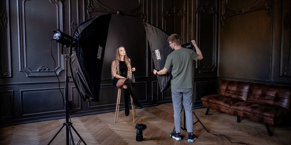 softbox prostokątny newell 35 x 140 cm