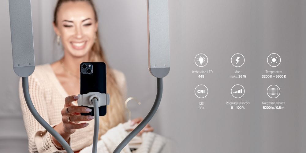 lampa led newell isztar