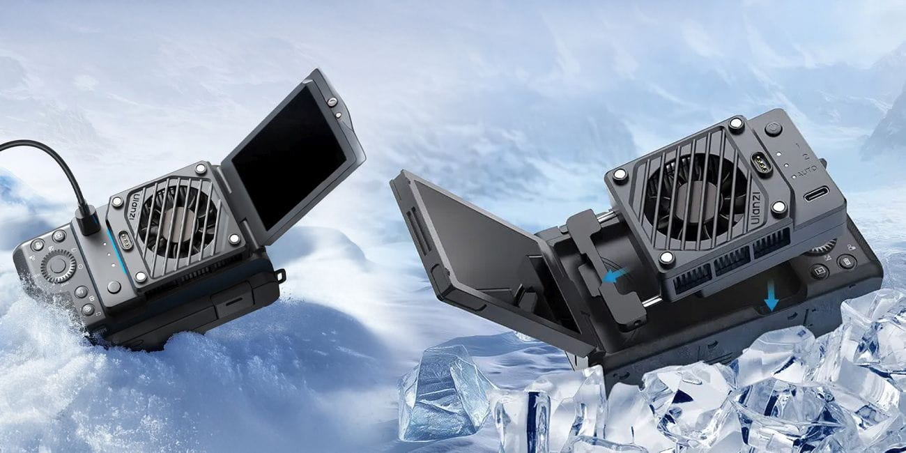 wentylator chłodzący ulanzi cu01 do aparatów bezlusterkowych