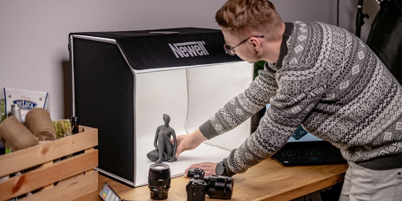 namiot bezcieniowy newell m60 do fotografii produktowej