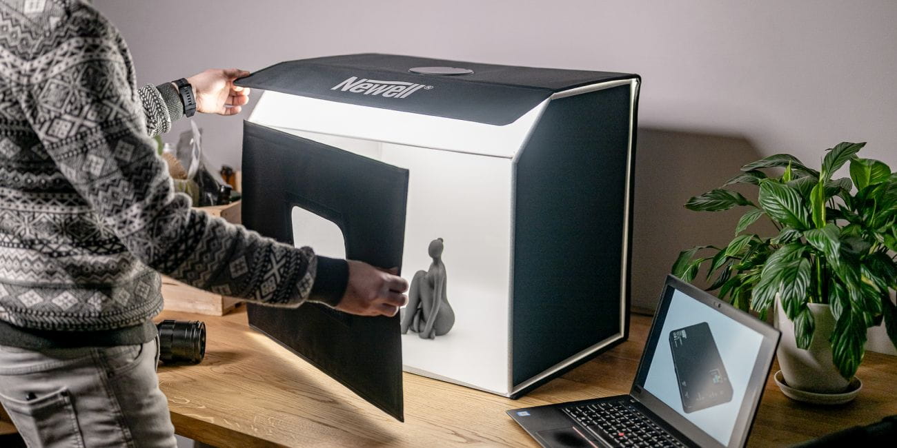 namiot bezcieniowy newell m60 do fotografii produktowej