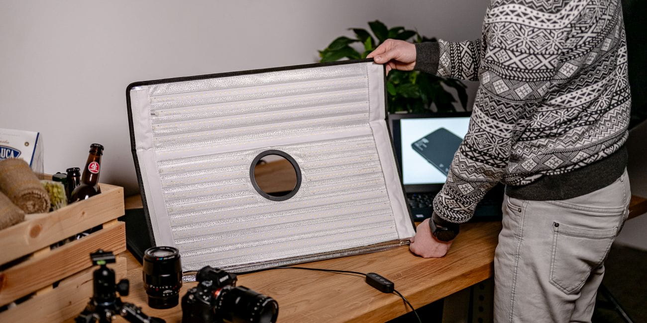 namiot bezcieniowy newell m60 do fotografii produktowej