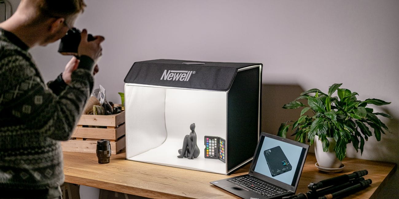 namiot bezcieniowy newell m60 do fotografii produktowej