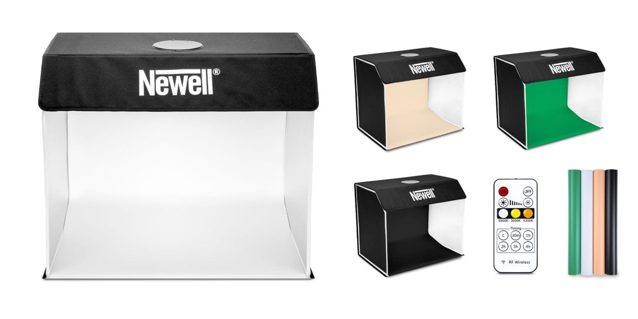 namiot bezcieniowy newell m60 do fotografii produktowej