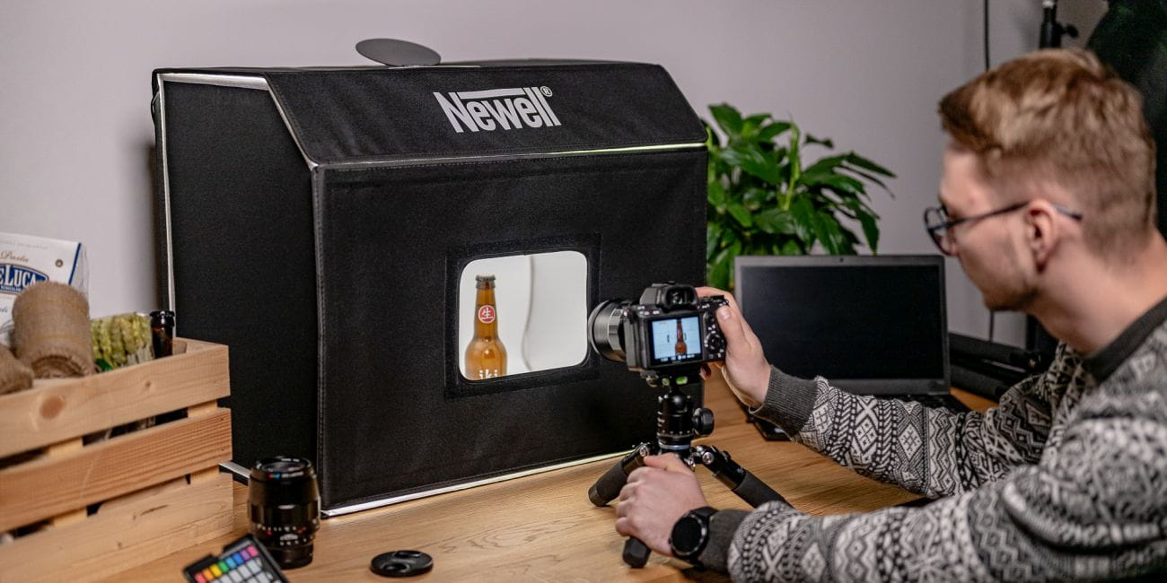 namiot bezcieniowy newell m60 do fotografii produktowej