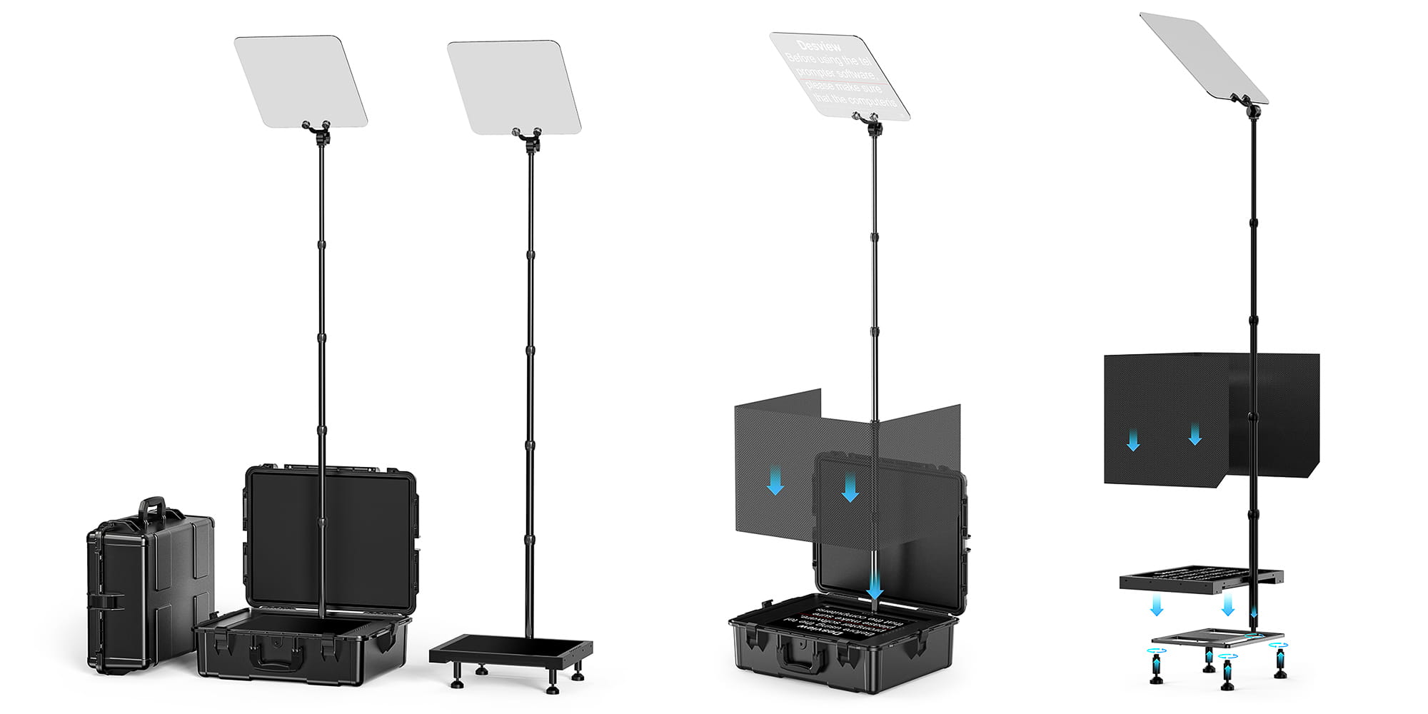 teleprompter desview
