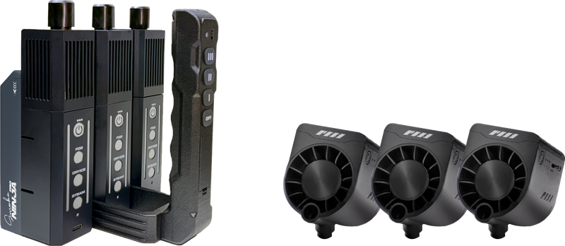 zestaw dymiarek pmi smokeninja-pro trident kit