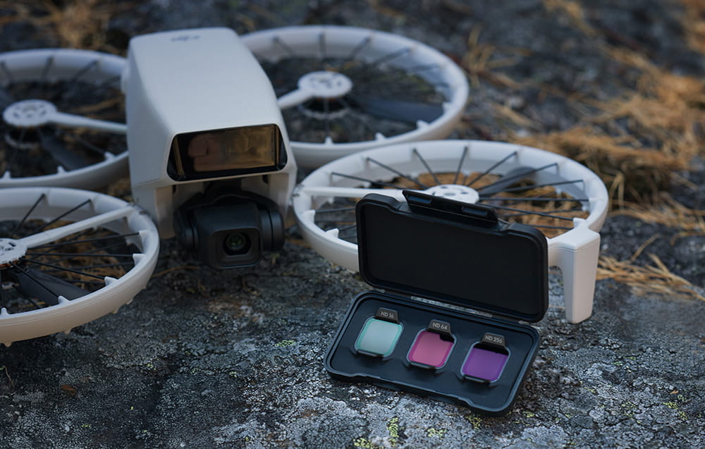 zestaw filtrów nd do dji flip (nd16/64/256)
