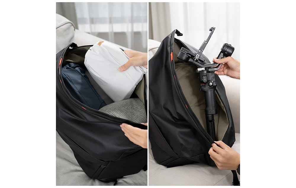 plecak podróżny pgytech onemo 35l (czarny)