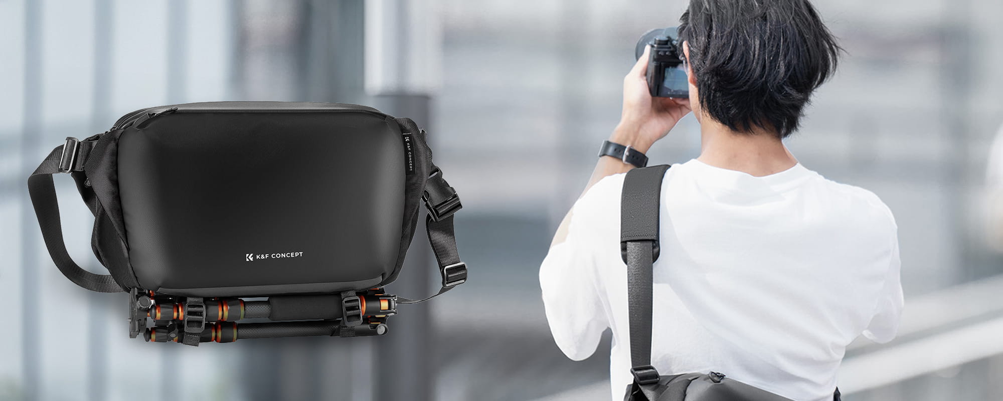 torba fotograficzna k&f concept urban wander sling 12 l