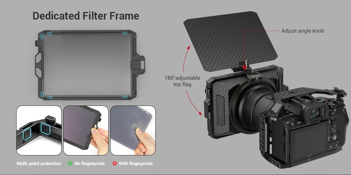smallrig 3575 mini matte box lite