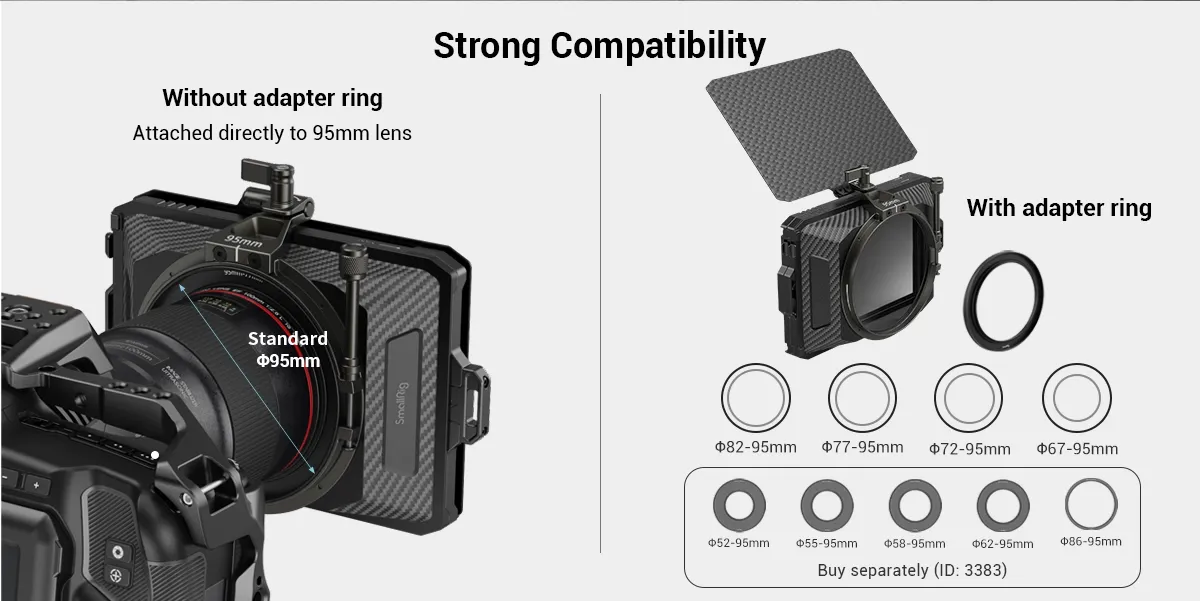 smallrig 3575 mini matte box lite